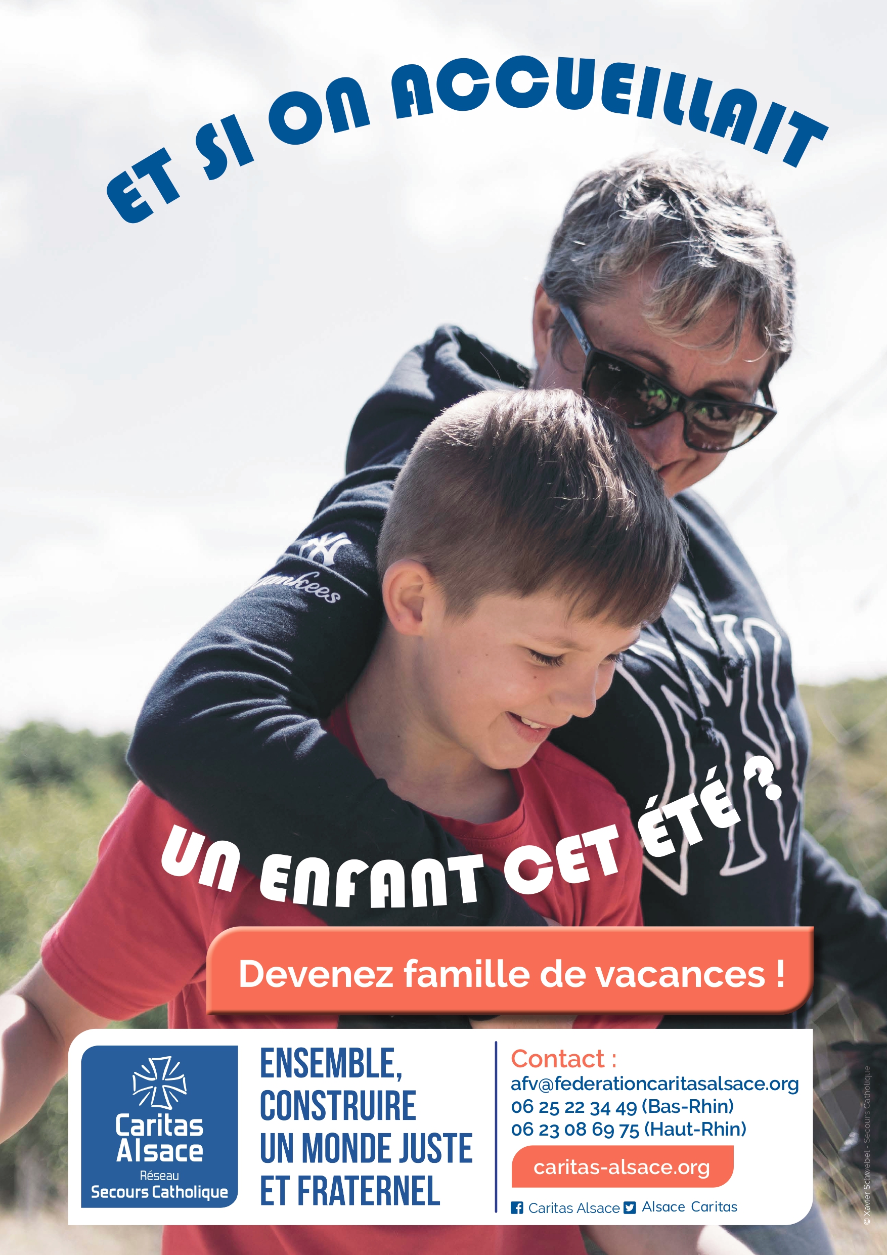 Caritas Alsace cherche des familles de vacances